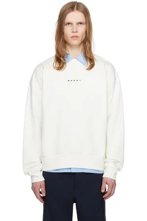 Marni White Printed Sweatshirt