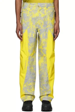 A-cold-wall* Yellow & Gray Grisdale Storm Trousers