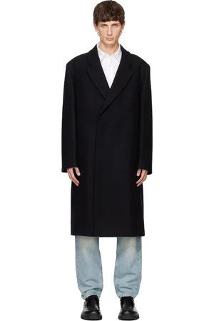 HUGO BOSS Black Relaxed-Fit Coat