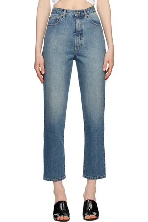 Alaïa Blue Faded Jeans