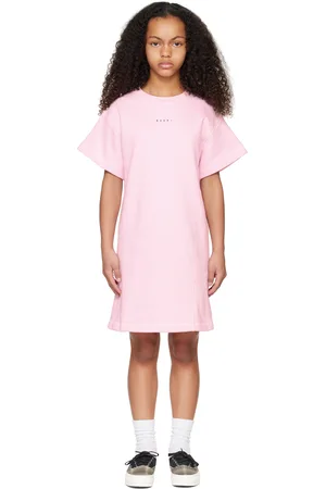 Marni Kids Pink Logo Dress