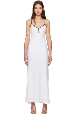 Bec & Bridge White Ottilie Keyhole Maxi Dress