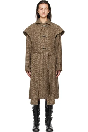 Andersson Bell Scarf Double-Layered Coat
