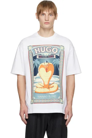 HUGO BOSS White Cobra T-shirt