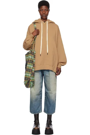R13 Tan Jumbo Hoodie