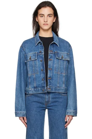 Khaite Blue Saunder Denim Jacket