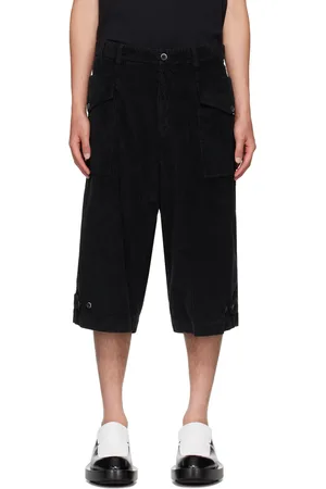 BARENA Black Fuseto Demi Shorts