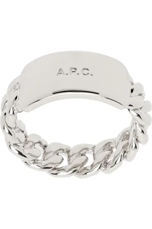 A.P.C. Silver Darwin Ring