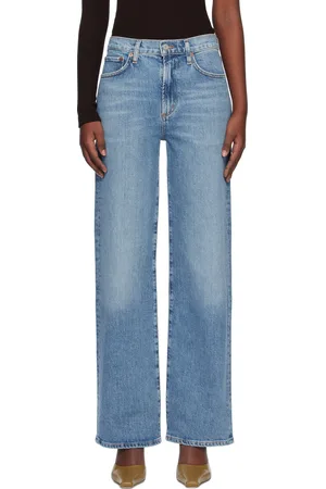 AGOLDE Blue Harper Straight Jeans