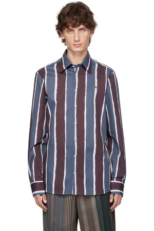 Vivienne Westwood Navy & Brown Ghost Shirt