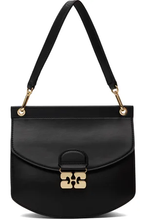 Ganni Black Small Apo-G Bag