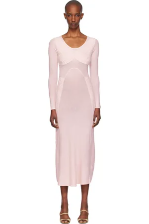 Isa Boulder Sweetheart Long Sleeve Maxi Dress