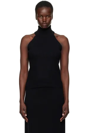 Lisa Yang Black Freya Tank Top