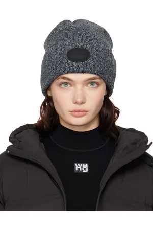 Alexander Wang Navy Dome Logo Beanie
