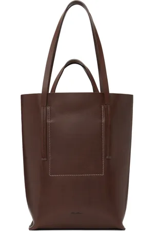 Rick Owens Burgundy Porterville Medium Shopper Tote