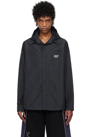 Kijun & Black Check Hoodie Shirt