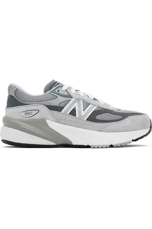 New Balance Kids Gray FuelCell 990v6 Big Kids Sneakers