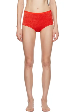 Baserange Red Highwaist Bell Briefs