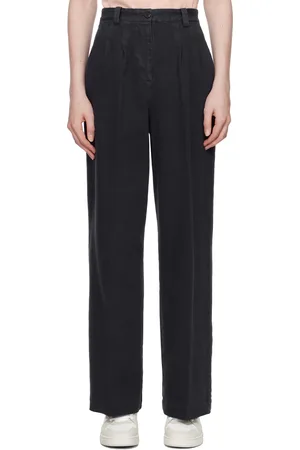 A.P.C. Navy Tressie Trousers