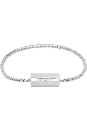 A.P.C. Silver Angle Bracelet