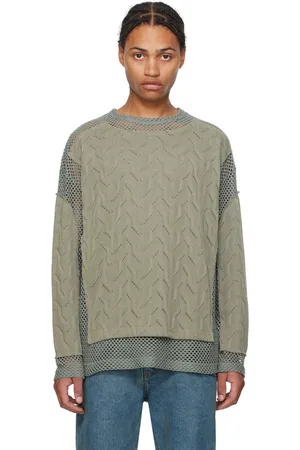 Andersson Bell Green Layered Sweater