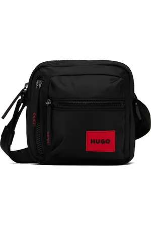 HUGO BOSS Black Logo Patch Bag