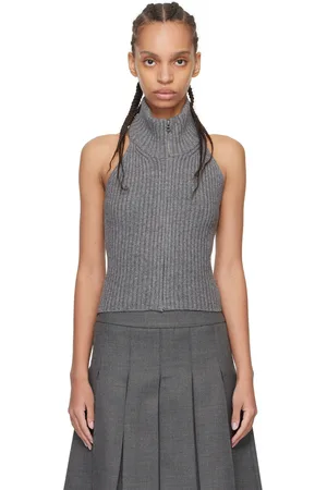 Fax Copy Express SSENSE Exclusive Gray Sweater