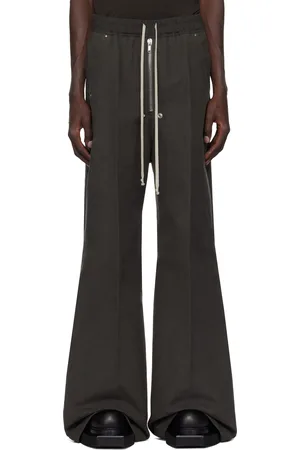 Rick Owens Gray Porterville Wide Bela Trousers