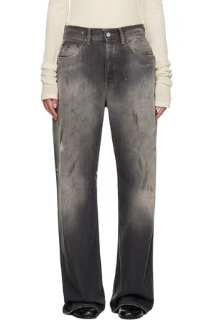Acne Studios Black Loose Fit Jeans