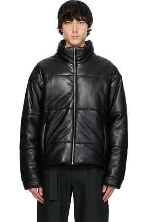 Nanushka Marron Vegan Leather Jacket