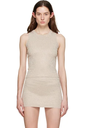 AYA MUSE Off-White Mela Tank Top