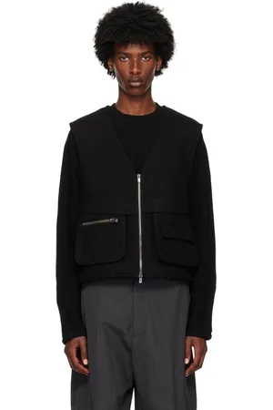 Andersson Bell Wool Zip-Up Vest