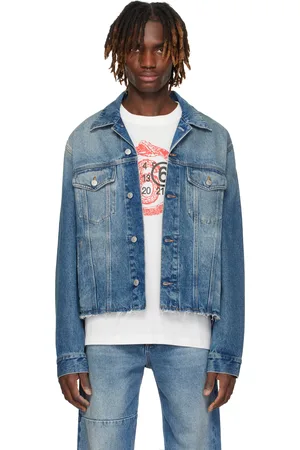 Maison Margiela Blue Sports Denim Jacket