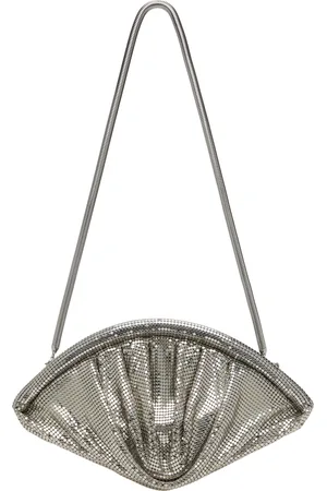 Paco rabanne Silver Mesh Evening Clutch