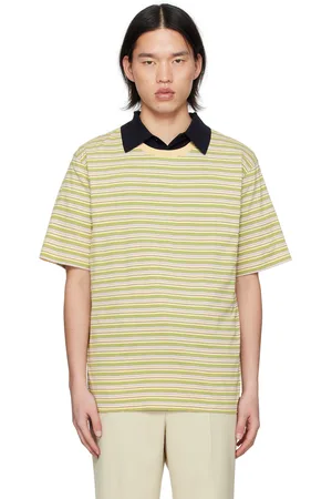 Auralee Multicolor Crewneck T-Shirt