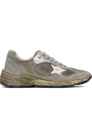 Golden Goose Taupe Dad-Star Sneakers