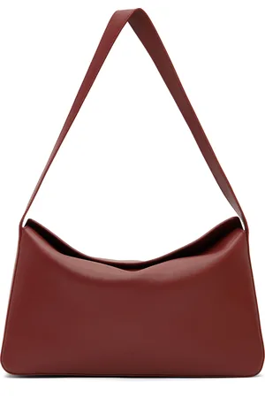 Aesther Ekme Burgundy Soft Baguette Bag