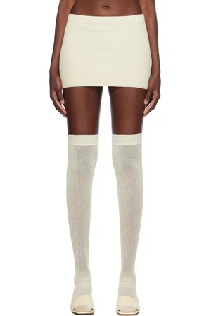 AYA MUSE Off-White Eris Miniskirt