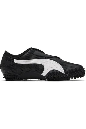 PUMA Black & White Mostro Perf Sneakers