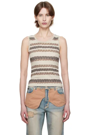 Andersson Bell Hair Braid Stripe Tank Top