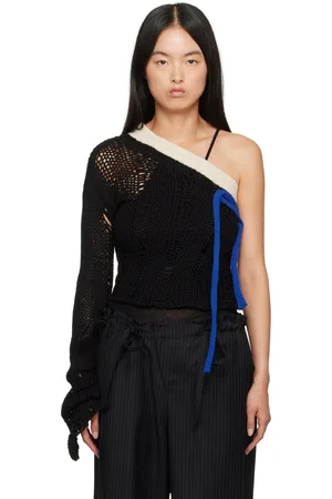 Andersson Bell Ottolinger Edition One Shoulder Knit Sweater