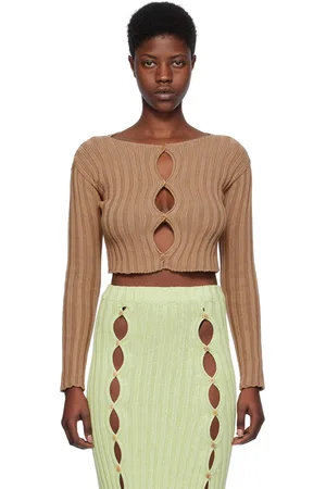 Baserange Brown Macau Cardigan