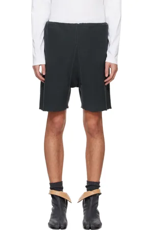 Maison Margiela Gray Raw Edge Shorts