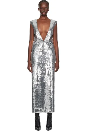 16Arlington Silver Ares Midi Dress