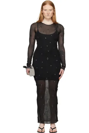 Alexander Wang Black Gem Maxi Dress
