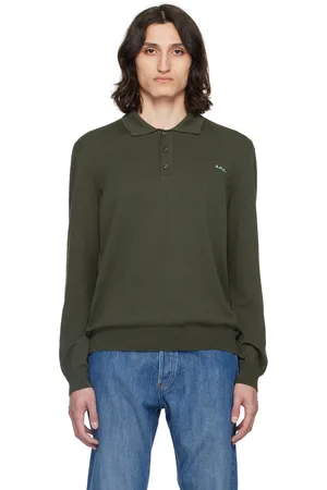 A.P.C. Green Blaise Polo