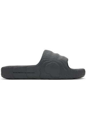 adidas Gray Adilette 22 Pool Slides