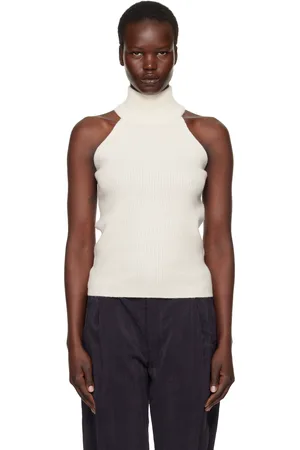 Lisa Yang Off-White Freya Tank Top
