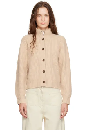 3.1 Phillip Lim Beige Double Closure Cardigan