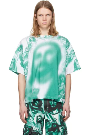 Gerrit Jacob White & Green Oversized T-shirt